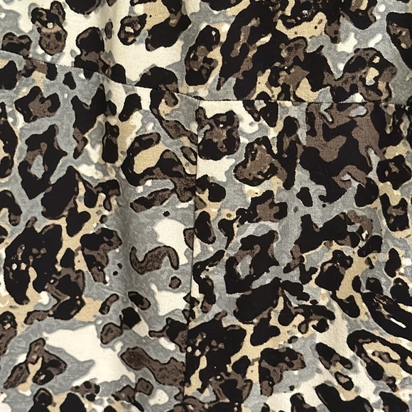 NWT Karen Kane size 1X elastic waist Wild Thing Paneled Shirt Retail $114 - Picture 16 of 16